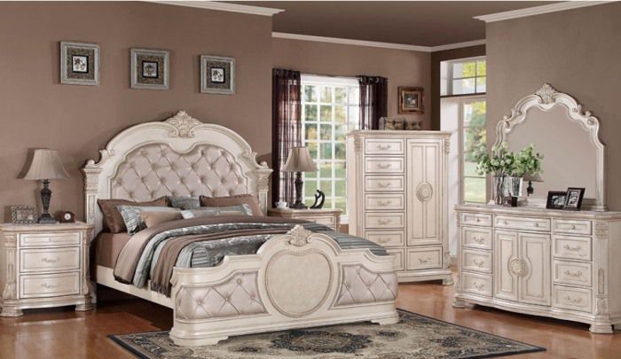 antique white bedroom furniture