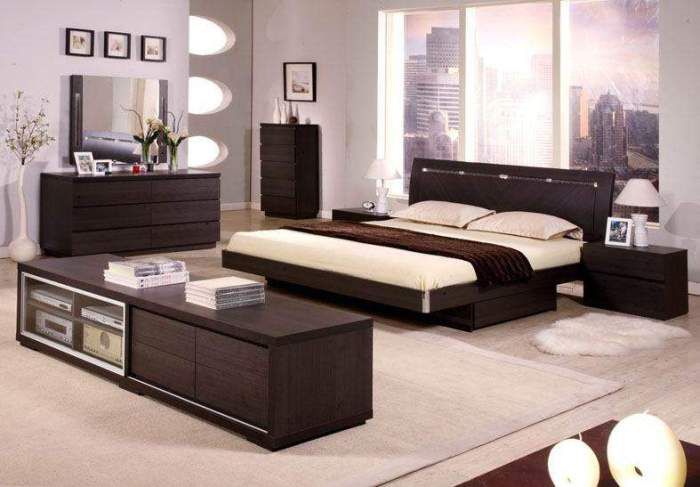 modern master bedroom sets