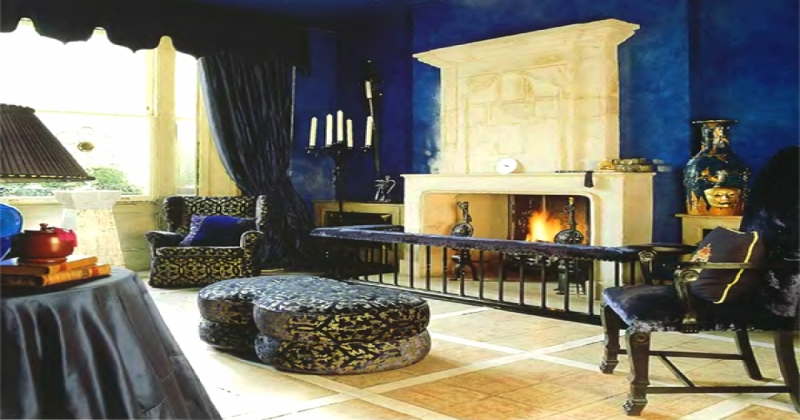 Gothic living room design