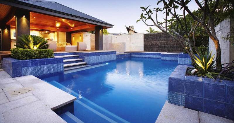 Backyard pool house design ideas