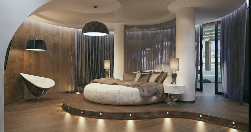 Amazing Round Beds Creating New Atmosphere in the Bedroom Amazing Round Beds Creating New Atmosphere in the Bedroom
