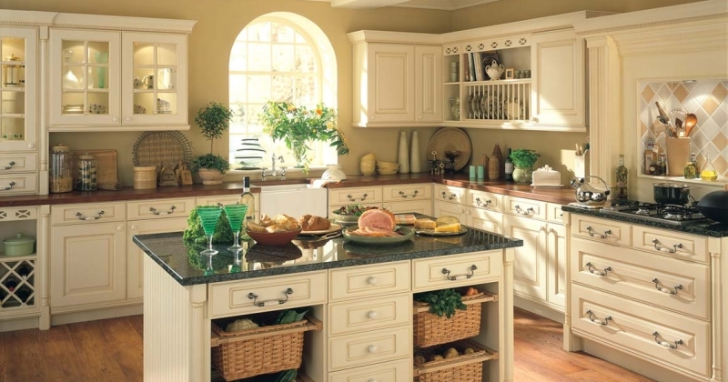 Design french country kitchen decorating ideas
