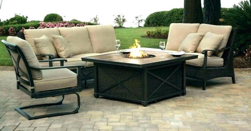 Fire pit sets with chairs