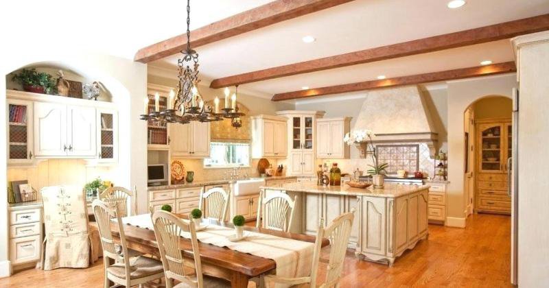 French country kitchen lighting