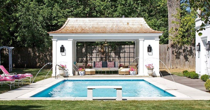 Ideas for pool house design