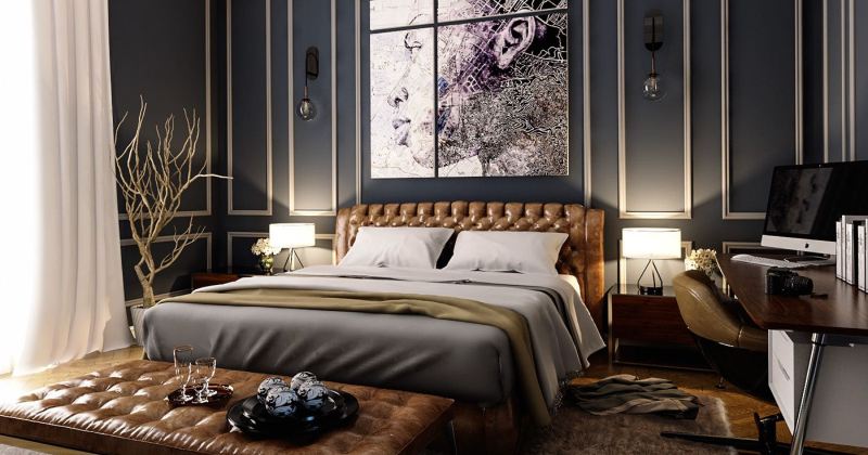 Neo classic bedroom design