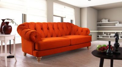 Orange Sofas