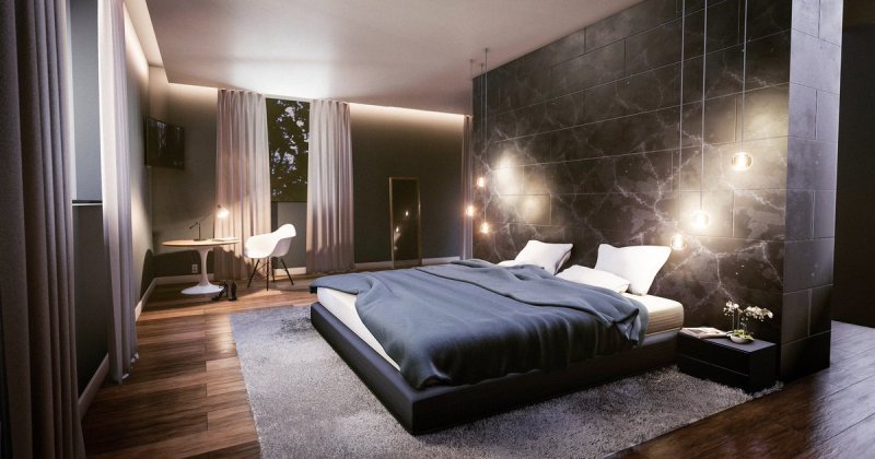 Bedroom interior modern