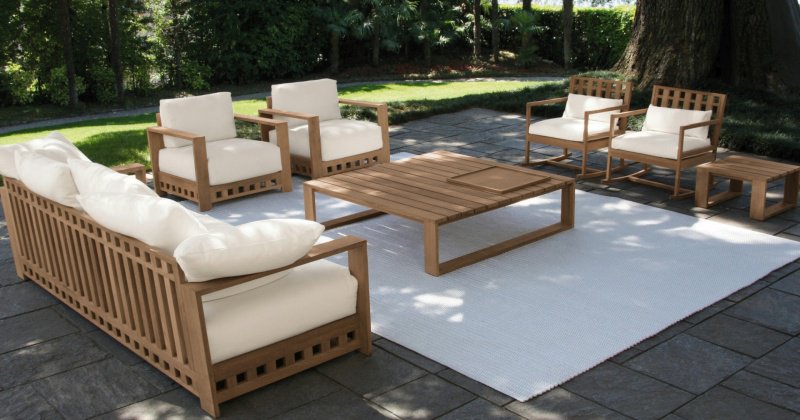 Outdoor wood furniture ideas