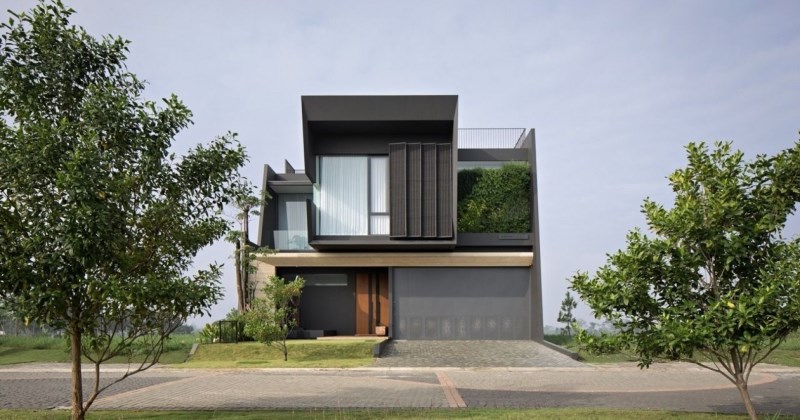 Modern minimalist house